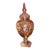 Vintage Empoli Region Tuscany Italy Hand Blown Honey Gold Amber Luxury Beverage Dispenser. For Sale