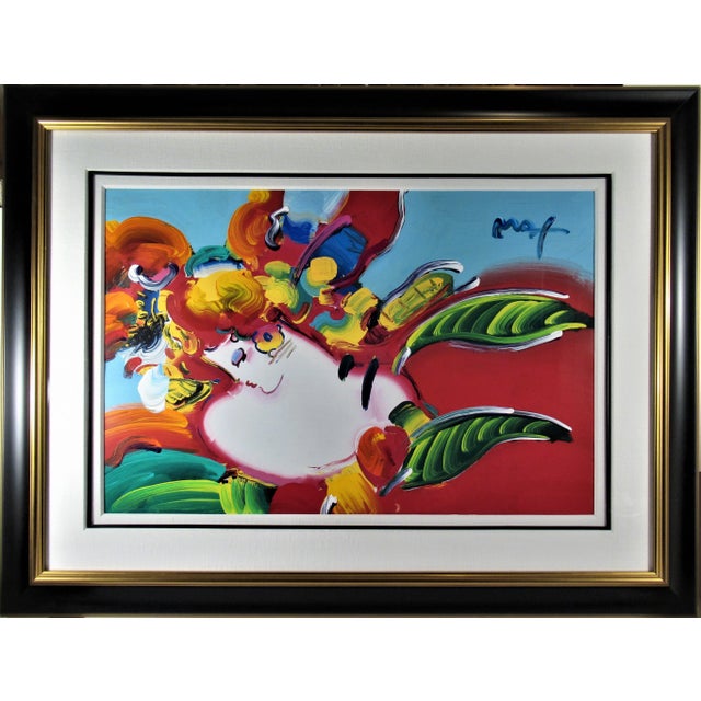 Red Peter Max, Woman in Love For Sale - Image 8 of 8