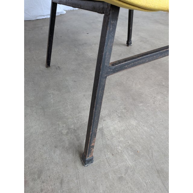 Mid-Century Modern Cocktail Chair in Yellow, 1970s For Sale - Image 14 of 18