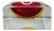 Mid-Century Modern Sommerso Murano Glass Bowl or Catch-All by Flavio Poli for Seguso, 1960s For Sale
