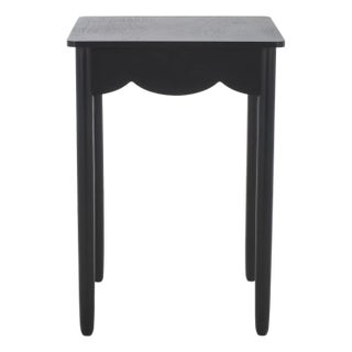 Paislyn Accent Table in Matte Black For Sale