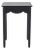 Paislyn Accent Table in Matte Black For Sale