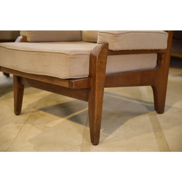 Lounge Chairs by Guillerme and Chambron for Votre Maison, 1960s, Set of 2 For Sale - Image 11 of 15