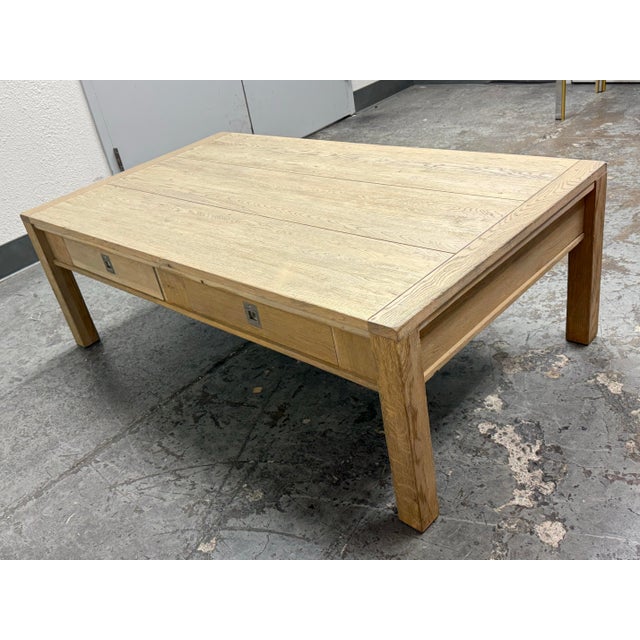 Mitchell Gold & Bob Williams Four Drawer Coffee Table For Sale In San Francisco - Image 6 of 12