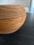 Contemporary D. Carlson Signed Segmented Ash Wood Vessel 1994 Pacific Northwest Studio Wood Art Chatter Textured Woodturning Organic Modern Wabi-Sabi For Sale - Image 3 of 7