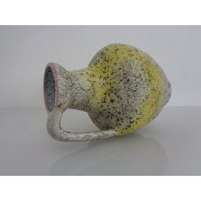 Ceramic 7302 Handled Vase by Fridegart Glatzle for Karlsruher Majolika, Germany, 1960s For Sale - Image 9 of 15