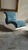 Mid-Century Modern Set of Lounge Chairs with Fiberglass and Fabric For Sale - Image 3 of 7
