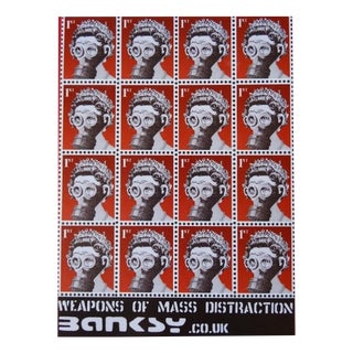 Banksy, Weapons of Mass Distraction, 2001, Print For Sale