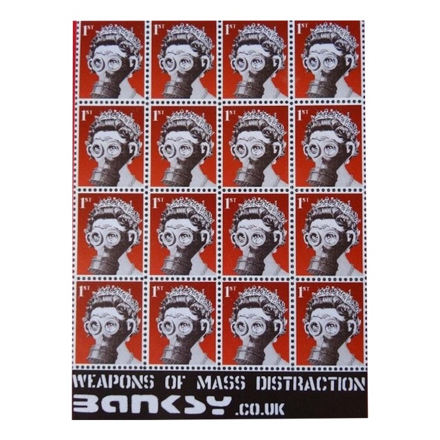 Banksy, Weapons of Mass Distraction, 2001, Print For Sale