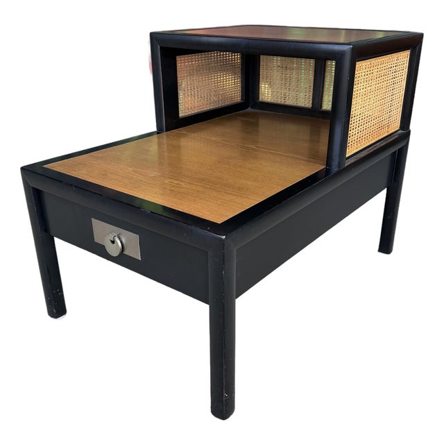 Mid Century Modern Baker Tiered End Table For Sale