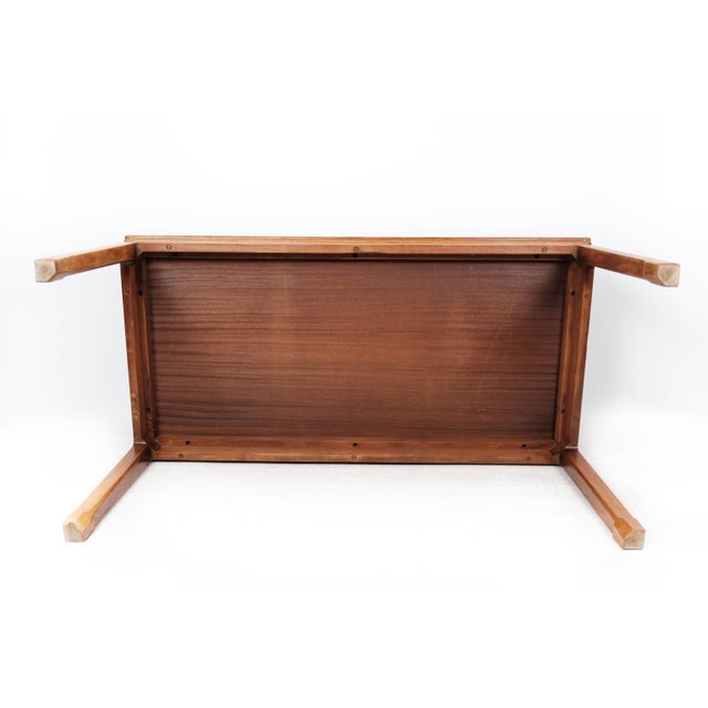 Danish Light Mahogany Coffee Table, 1960s For Sale - Image 13 of 14