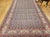 19th Century Persian Farahan Gallery Rug, Hand-Knotted Wool, Allover Herati Geometric Pattern, Ivory & Red, 7x16 For Sale - Image 15 of 15