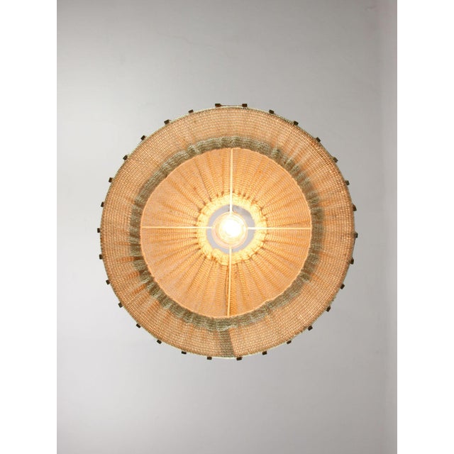 Mid-Century Modern Danish Pendant Lamp in Teak, 1960s For Sale - Image 11 of 18