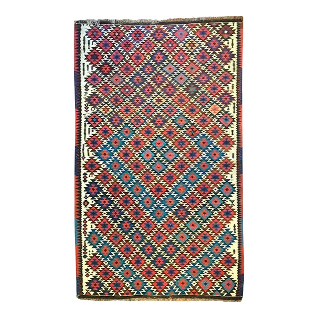 Early 20th Century Shahsavan Kilim For Sale
