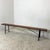 Antique Bench in Wood and Wrought Iron, 1950s For Sale - Image 12 of 12