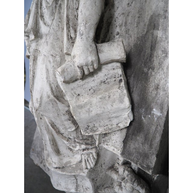 19th C. Plaster Allegorical Personification of the City of Saint-Étienne, France For Sale - Image 14 of 18