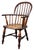19th Century Childs Ash & Elm Windsor Armchair, 1860s For Sale - Image 11 of 11