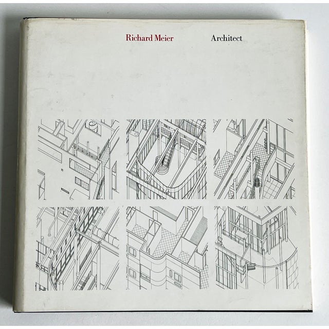 A rare 1976 first edition hardcover book, Richard Meier: Architect is an essential monograph showcasing the early works of...
