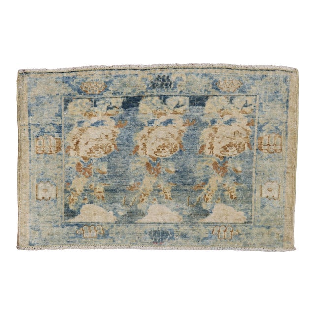 Antique Zabihi Collection Persian Senneh Rug For Sale