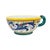 Late 20th Century Italian Labor Deruta Hand-Painted Maiolica Cups and Saucers, Set of 4 For Sale - Image 9 of 18
