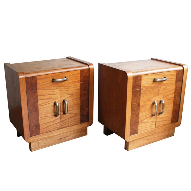 Art Deco Bedside Tables, 1930s, Set of 2 For Sale - Image 18 of 18