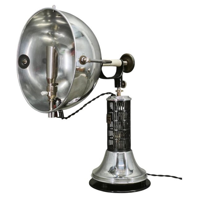 Vintage Bauhaus Adjustable Table Lamp in Chrome, Germany, 1930s For Sale - Image 15 of 15