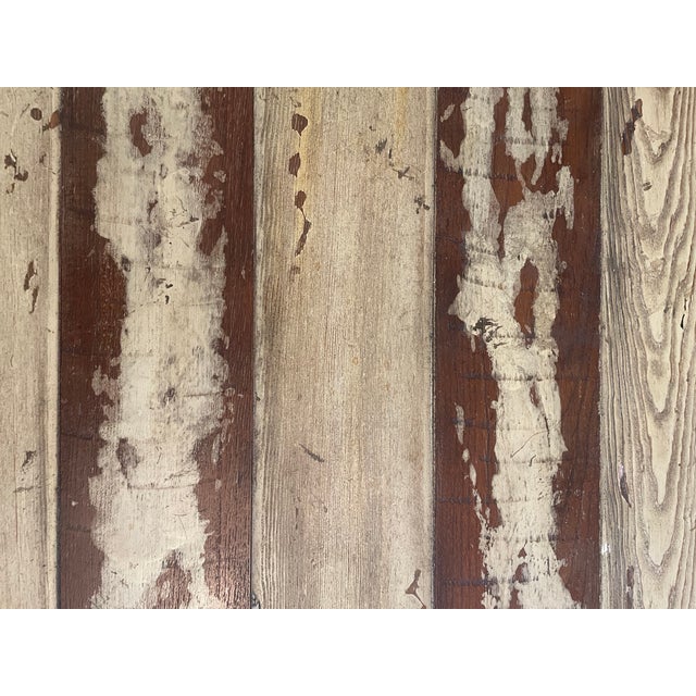 French Country, Rustic European , Shabby Chic Dining Table With Six Chairs For Sale In New York - Image 6 of 8
