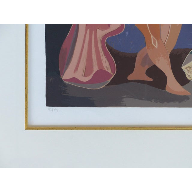 Wood Mario Carreño Abstract Lithograph, 1989, Signed and Numbered For Sale - Image 7 of 11