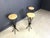 Vintage French Wrought Iron Bar Stools, 1960s, Set of 3 For Sale - Image 11 of 13