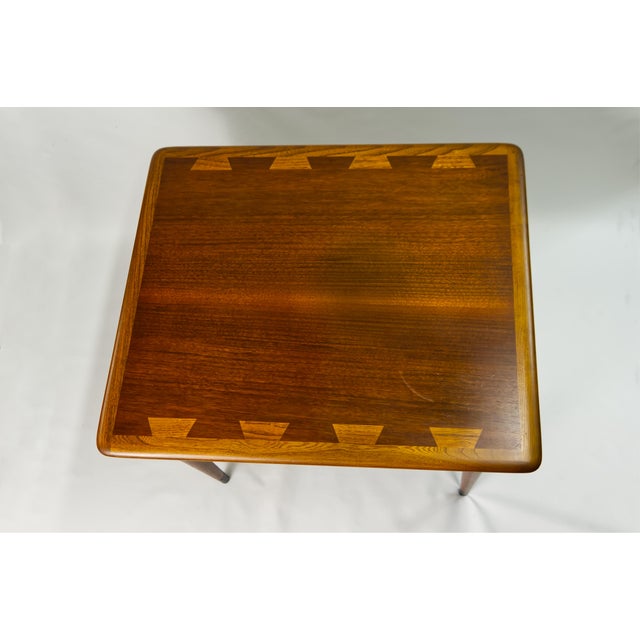 Wood Mid Twentieth Century Modern Lane Acclaim Side Table With Drawer For Sale - Image 7 of 14