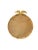 Early 20th Century American Round Gilt Wood Mirror, Federal Eagle Crest & Carved Wreath, 29.5"h For Sale In Tulsa - Image 6 of 7