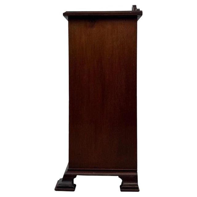 Wood Early 20th Antique Century English Mahogany Cupboard For Sale - Image 7 of 11