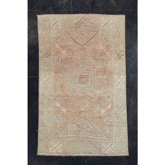 Red Turkish Vintage Rug 3'11" x 6'4" #17471 For Sale - Image 8 of 8