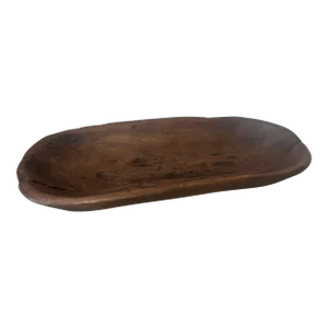 Early 19thc Hand Carved Douhg Bowl