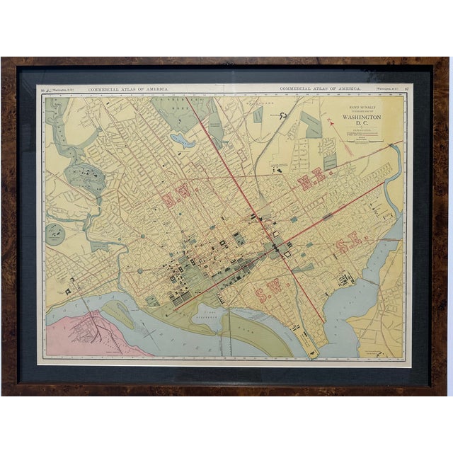 Late 19th Century Washington, Dc, Original Engraving by McNally, 1897 For Sale - Image 5 of 5