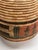 Vintage African Geometric Woven Basket For Sale In New York - Image 6 of 10