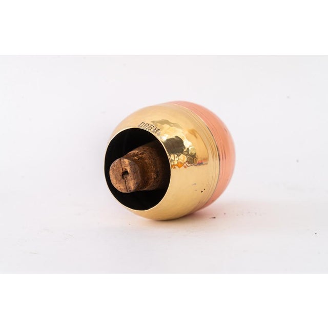 Art Deco Bottle Stoppers in Brass, 1920s, Set of 6 For Sale - Image 17 of 18