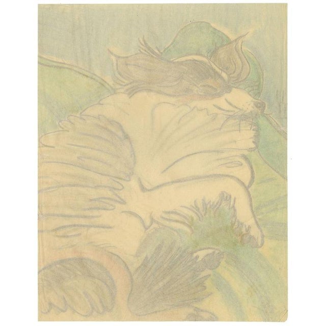 Jean Mary Ogilvie Sleeping Collie Dog, 1930s For Sale - Image 6 of 7