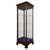 Wood Antique 20th Century Inlaid Mahogany Freestanding Shop Display Cabinet For Sale - Image 7 of 11