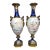 Pair of 19th-Century French Sevres Porcelain Vases With Gilded Bronze Mounts For Sale