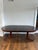 An exceptional vintage Danish Modern expandable dining table by Faarup Møbelfabrik, crafted in richly figured rosewood and...