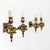 Gold Mid-Century Brass Wall Lamps by Bruno Chiarini, Set of 2 For Sale - Image 8 of 8