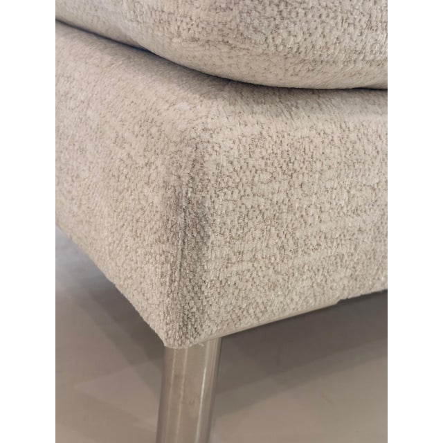 Baker Furniture Company Austin Ottoman For Sale - Image 4 of 5