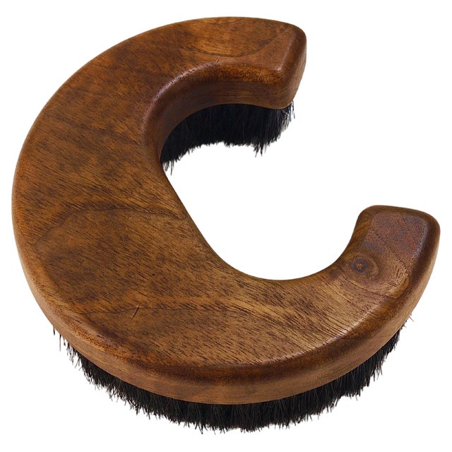 Austrian Walnut Clothes Coat Brush by Carl Auböck, 1960s For Sale