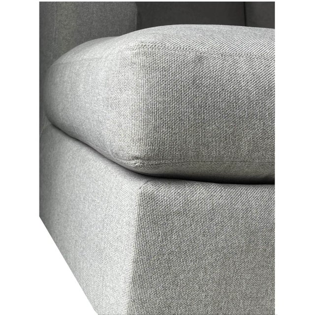 Pottery Barn Sofa With Left Chaise For Sale In Chicago - Image 6 of 7