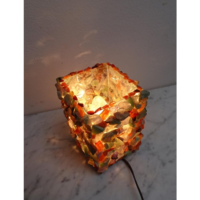 Vintage Brutalist Table Lamp, 1950s, Set of 2 For Sale - Image 11 of 17