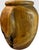 Brown Handcrafted Wabi Sabi Turned Teak Root Wood Urn Vessel With Organic Natural Knots and Voids For Sale - Image 8 of 14