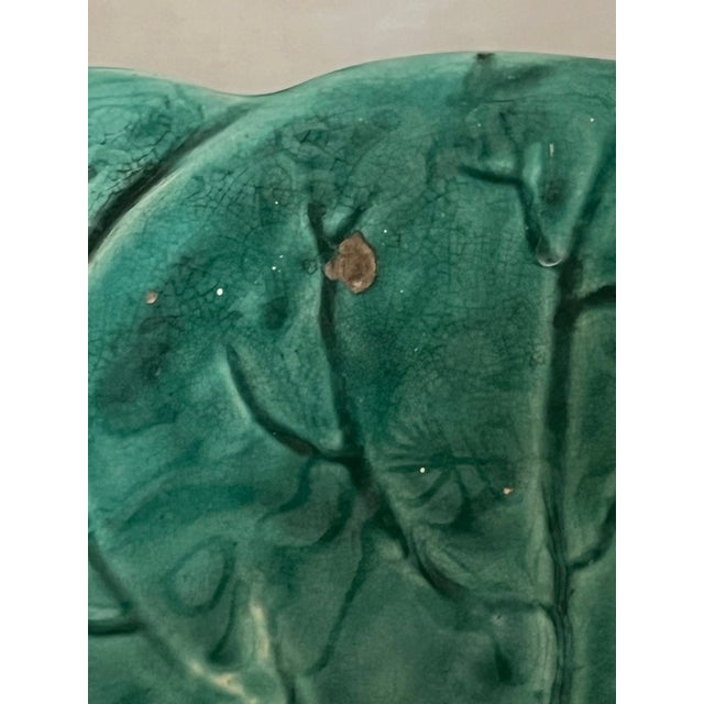 Joseph Holdcroft Pond Lily Footed Bowl, C. 1880's For Sale - Image 11 of 14