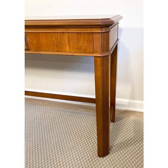 Drexel Heritage 1980s Drexel Heritage Traditional Console Table For Sale - Image 4 of 6