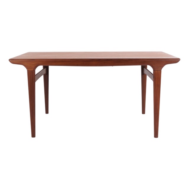 Teak Dining Table with Extension by Johannes Andersen for Uldum Møbelfabrik From, 1960s For Sale